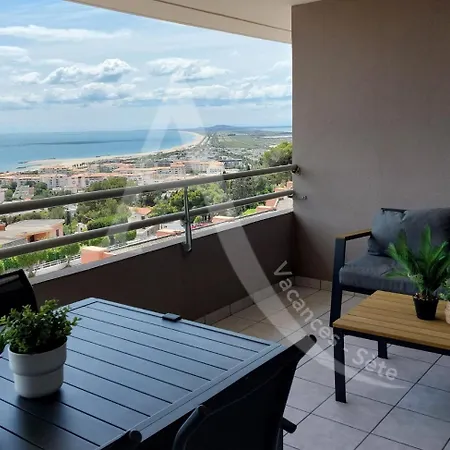 T3 Avec Grande Terrasse Et Vue Panoramique Sur La * Sète