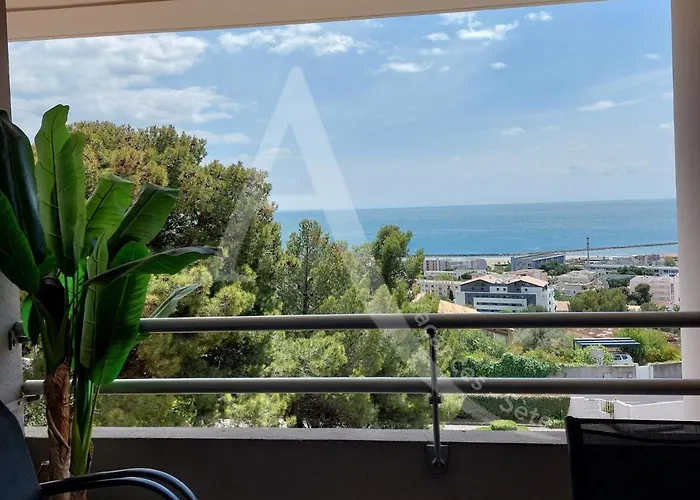 Appartement T3 Avec Grande Terrasse Et Vue Panoramique Sur La