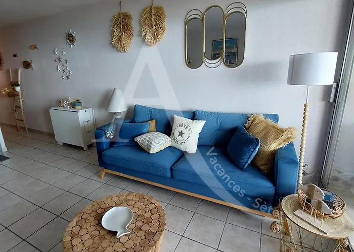 Appartement T3 Avec Grande Terrasse Et Vue Panoramique Sur La Sète