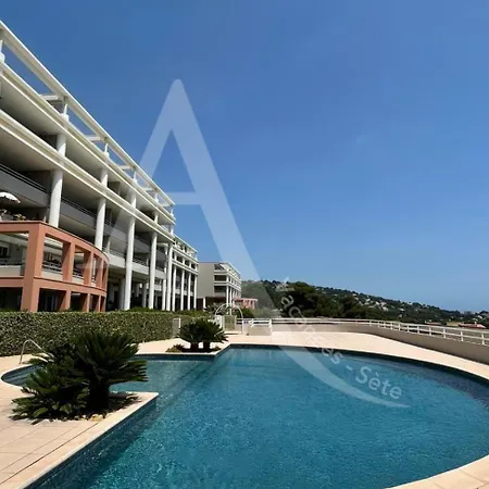 Apartment T3 Avec Grande Terrasse Et Vue Panoramique Sur La Sete