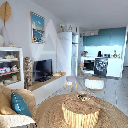 T3 Avec Grande Terrasse Et Vue Panoramique Sur La Sete